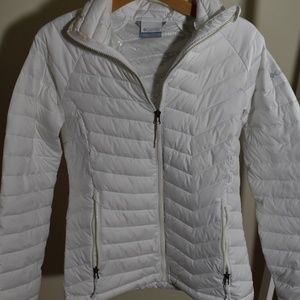 Women's White Columbia Jacket